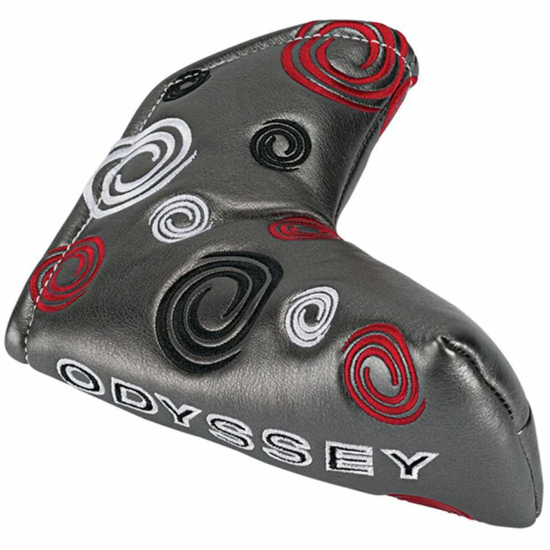 Null Odyssey Mens Silver Swirl Blade Head Cover 3 Null Odyssey Mens Silver Swirl Blade Head Cover