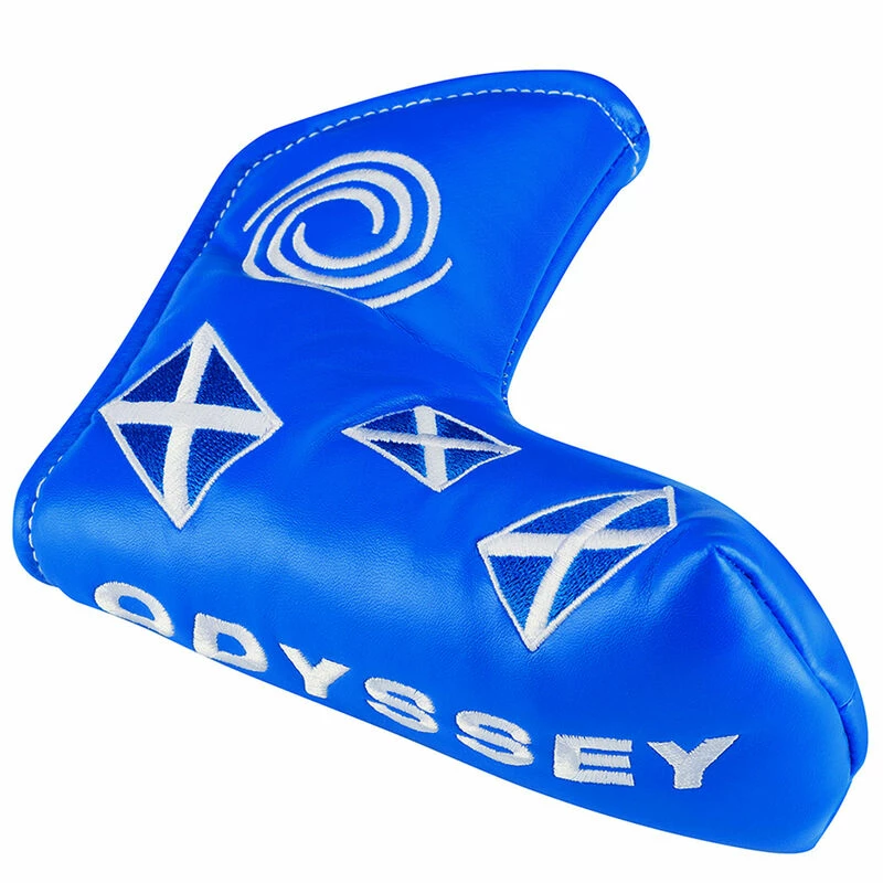 Null Odyssey Mens Blue Flag Blade Head Cover 3 Null Odyssey Mens Blue Flag Blade Head Cover
