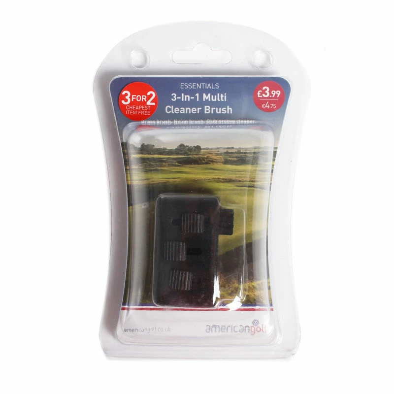 Null Americangolf AG Essentials 3-in-1 Multi-Cleaner-Brush 3 Null Americangolf AG Essentials 3-in-1 Multi-Cleaner-Brush