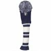 Null Fazer Navy Blue Pom Knitted Driver Head Cover
