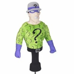 Null CreativeCovers Creative Covers Mens Green The Riddler Driver Head Cover