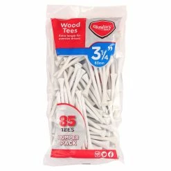 Null MastersGolf Masters Golf Wooden 3 1/4"" Tees 85 Bumpa Pack