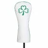 Null Titleist White And Green St. Patrick`s Day Leather Driver Head Cover -Cheap Golf Club Covers Store 358452 61867 358452 0