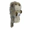 Null Daphne's Headcovers Grey And Brown Daphnes Gopher Golf Head Cover | American Golf