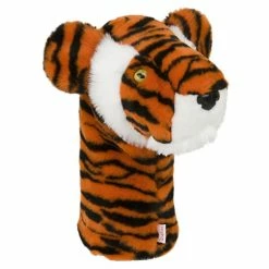 Null Daphne's Headcovers Orange And Black Daphnes Tiger Head Cover