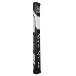 Null SuperStroke Black And White Stylish Traxion Flatso 3.0 Golf Putter Grip
