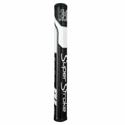 Null SuperStroke Black And White Traxion Tour Mid Slim 2.0 Golf Putter Grip