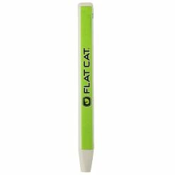 Null Flat Cat White And Lime Green Lightweight Original Slim Golf Putter Grip