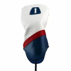 Null Ping White And Navy Blue Stars & Stripes Golf Driver Head Cover