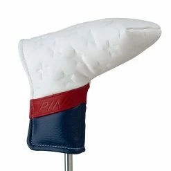 Null Ping White And Navy Blue Stars & Stripes Blade Golf Putter Head Cover