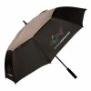Null Greg Norman Black And Grey Lightweight Plain Dual Canopy Golf Umbrella -Cheap Golf Club Covers Store American Golf 392448 86897 392448 0