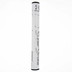 Null SuperStroke White And Silver Embossed Traxion Tour Fatso 5.0 Golf Putter Grip| American Golf