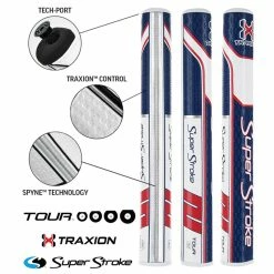 Null SuperStroke Traxion Tour Slim 3.0 Golf Putter Golf Grip -Cheap Golf Club Covers Store American Golf 393191 81297 393191 3