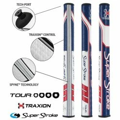 Null SuperStroke Traxion Tour Ultra Slim 1.0 Golf Putter Golf Grip -Cheap Golf Club Covers Store American Golf 393198 90212 393198 3