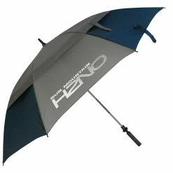 Null Sun Mountain Mens Navy Blue And Grey Long Lasting Plain H2NO Golf Umbrella