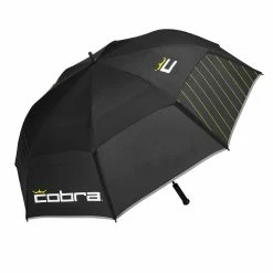 Null Cobra Golf Black Double Canopy Golf Umbrella | American Golf
