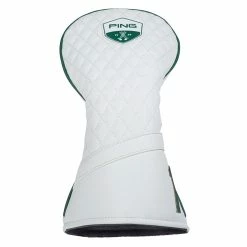 Null Ping White Quilted Heritage Golf Driver Head Cover| American Golf