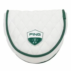 Null Ping White Quilted Heritage Mallet Golf Putter Head Cover| American Golf